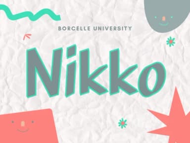 Nikko by Pukka De — Slab Serif Font — thumbnail 1