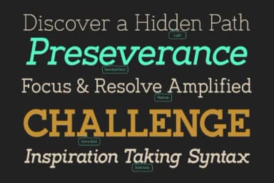 Noirda by Hanaksara Studio — Slab Serif Font — thumbnail 6