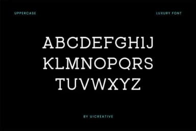 Norheast Slab by uicreativenet — Slab Serif Font — thumbnail 5