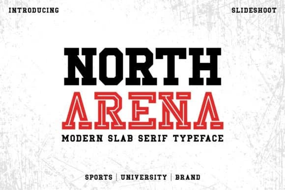 North Arena by Idea Studio — Slab Serif Font