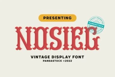 Nosieg by imoodev — Slab Serif Font — thumbnail 1