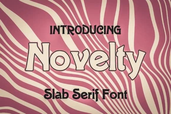 Novelty by The Tenacious Type Studio — Slab Serif Font