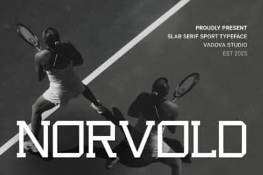 Novoid by Vadova Std — Slab Serif Font — thumbnail 1