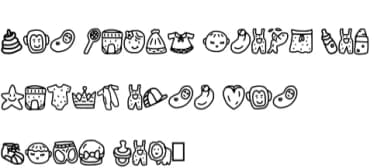 Nursery by CrafterFonts — Dingbats Font — thumbnail 5