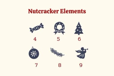 Nutcracker Elements by Pui Art — Dingbats Font — thumbnail 4