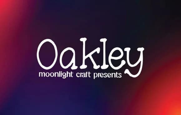 Oakley by moonlight craft — Slab Serif Font