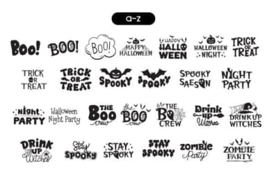 Object Halloween by Fox7 — Dingbats Font — thumbnail 6