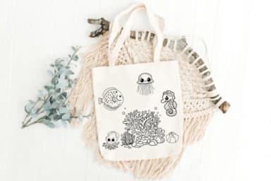 Ocean Animals by Petal Pixels — Dingbats Font — thumbnail 8