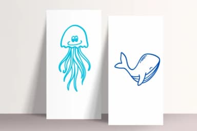 Ocean Doodles by CHANOK — Dingbats Font — thumbnail 6