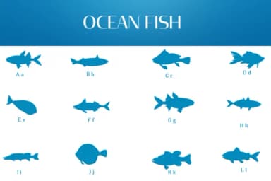Ocean Fish by Heartcraft Atelier — Dingbats Font — thumbnail 2