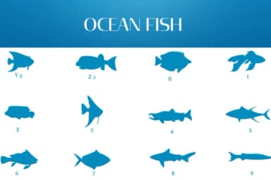Ocean Fish by Heartcraft Atelier — Dingbats Font — thumbnail 4
