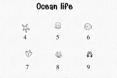 Ocean Life by Sontaya — Dingbats Font — thumbnail 4