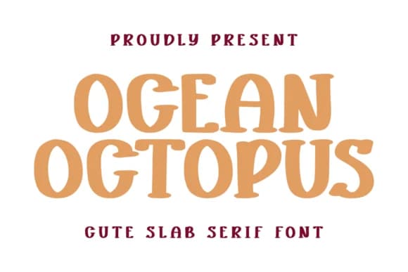 Ocean Octopus by Funtype Co. — Slab Serif Font