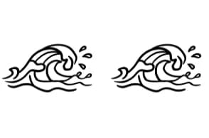 Ocean Waves Doodle by CHANOK — Dingbats Font — thumbnail 8