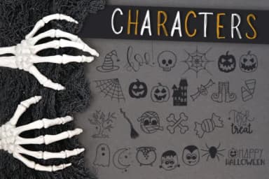 OctobaDoodles by browncowcreatives — Dingbats Font — thumbnail 2