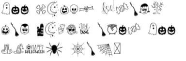OctobaDoodles by browncowcreatives — Dingbats Font — thumbnail 7