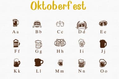 Oktoberfest by Nongyao — Dingbats Font — thumbnail 2