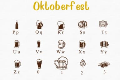 Oktoberfest by Nongyao — Dingbats Font — thumbnail 3