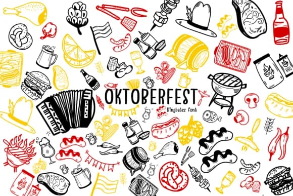 Oktoberfest by Bee piyanuch — Dingbats Font