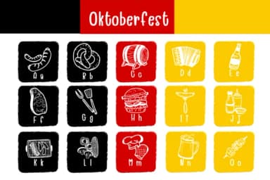 Oktoberfest by Bee piyanuch — Dingbats Font — thumbnail 2