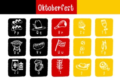 Oktoberfest by Bee piyanuch — Dingbats Font — thumbnail 3
