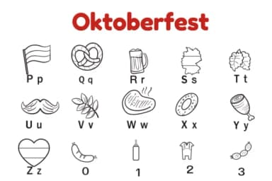 Oktoberfest by Nun Sukhwan — Dingbats Font — thumbnail 3