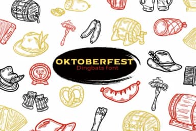 Oktoberfest by Suphitchaya — Dingbats Font — thumbnail 1