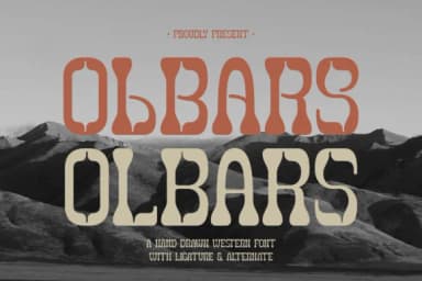 Olbars by Gracetypestudio — Slab Serif Font — thumbnail 1