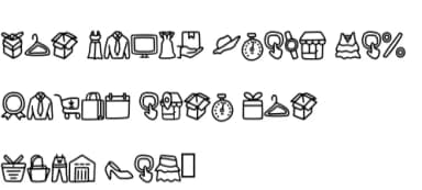Olshop Doodle by CrafterFonts — Dingbats Font — thumbnail 5