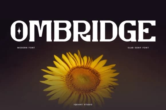 Ombridge by IqsiartStudio — Slab Serif Font
