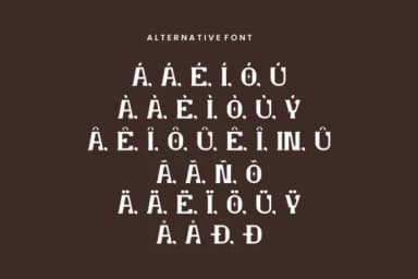 Ombridge by IqsiartStudio — Slab Serif Font — thumbnail 3