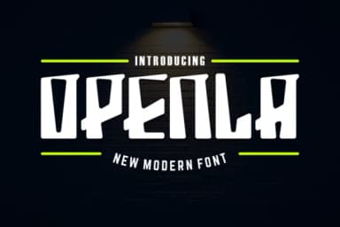 Openla by prayoga_std — Slab Serif Font — thumbnail 2