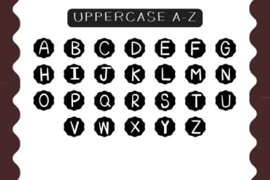 Orbicular by danita.kukkai — Dingbats Font — thumbnail 2