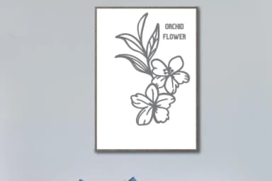Orchid Flower by Sontaya — Dingbats Font — thumbnail 6