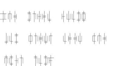 Origin Alphabet by Jon Ronnquist — Dingbats Font — thumbnail 4