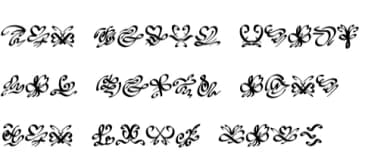 Ornament by YandiDesigns — Dingbats Font — thumbnail 6