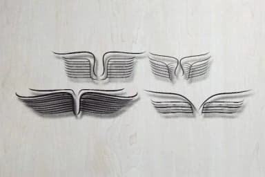 Ornamental Wings by vladimirnikolic — Dingbats Font — thumbnail 2