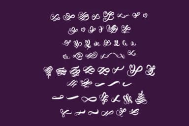 Ornaments by goodigital — Dingbats Font — thumbnail 2