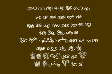 Ornaments by goodigital — Dingbats Font — thumbnail 3