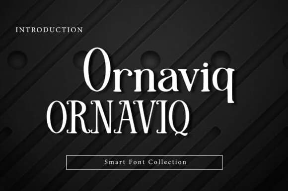 Ornaviq by Wow Magic — Slab Serif Font