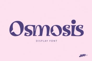 Osmosis by HIRO.std — Slab Serif Font — thumbnail 1