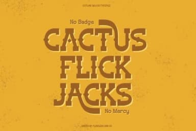 Outlaw Major by Flawless And Co — Slab Serif Font — thumbnail 3