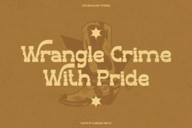 Outlaw Major by Flawless And Co — Slab Serif Font — thumbnail 5