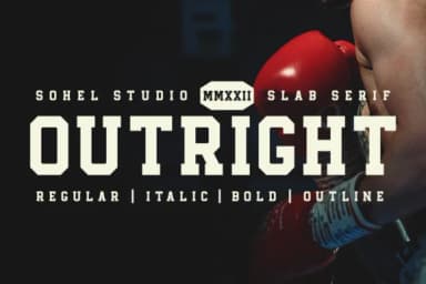 Outright by Sohel Studio — Slab Serif Font — thumbnail 1