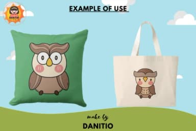Owl by danita.kukkai — Dingbats Font — thumbnail 5