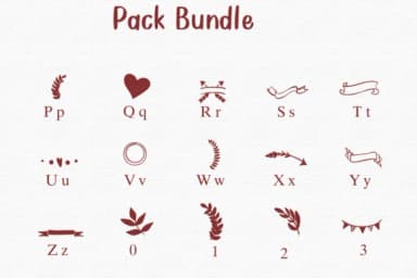 Pack Bundle by Nongyao — Dingbats Font — thumbnail 3