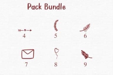 Pack Bundle by Nongyao — Dingbats Font — thumbnail 4