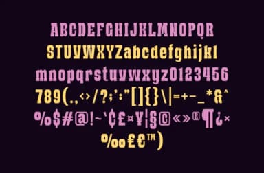 Palkon by Marvadesign — Slab Serif Font — thumbnail 5