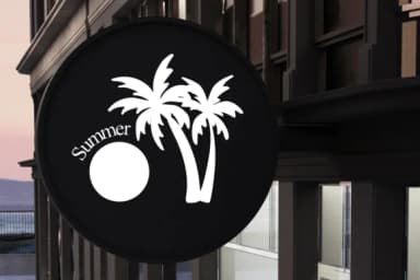 Palm Sunset Summer by Bee piyanuch — Dingbats Font — thumbnail 7