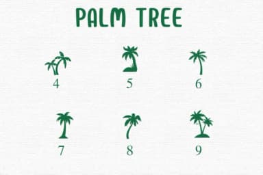 Palm Tree by Sontaya — Dingbats Font — thumbnail 4